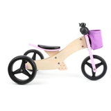 Kleines Fußdreirad und 2in1 Pink