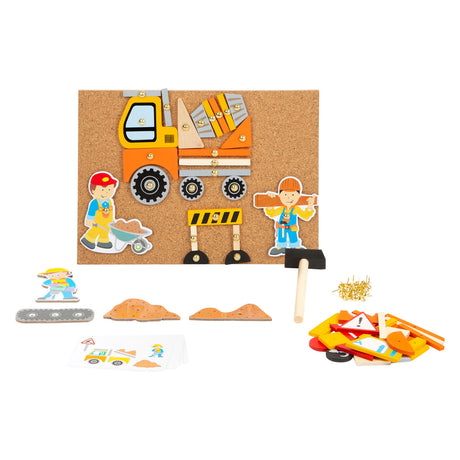 Kleiner Fuß – Hammerschlagbaustelle