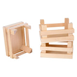 Small Foot - kleine Holzkisten 10x8x5,5cm, 3er-Set