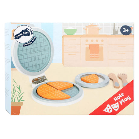 Small Foot - Waffeleisen-Set aus Holz, 8-tlg.