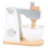 Small foot - wooden mixer white