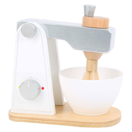 Small foot - wooden mixer white