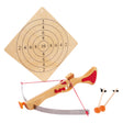 Kleiner Fuß - Holzsportkreuz mit Zielbrett, 4dlg.