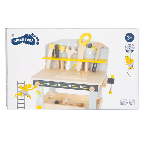 Kleiner Fuß - Holzwerkbank Compact Miniwob, 34dlg.