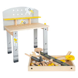 Kleiner Fuß - Holzwerkbank Compact Miniwob, 34dlg.