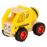 Small Foot - Zement-LKW aus Holz gelb