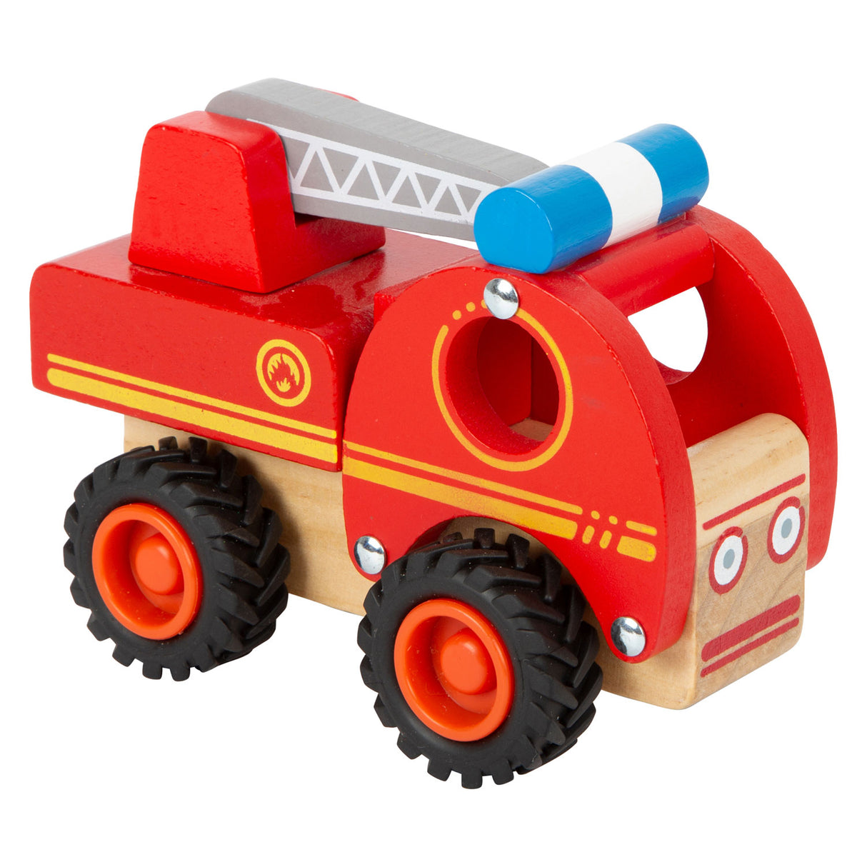 Small Foot - Feuerwehrauto aus Holz mit Leiter
