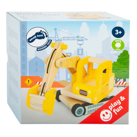 Small Foot - Holzbagger gelb