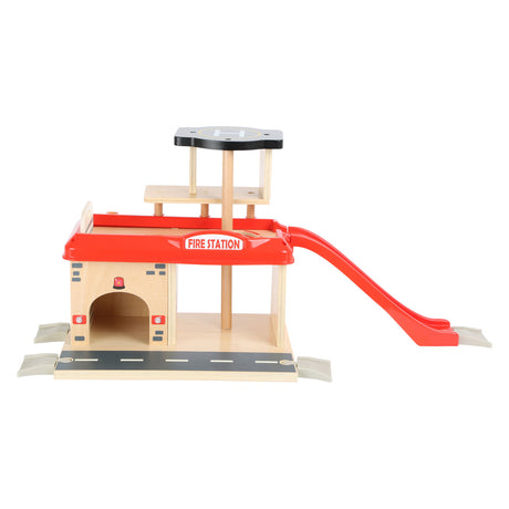 Small Foot - Feuerwache aus Holz mit Zubehör, 15-tlg.