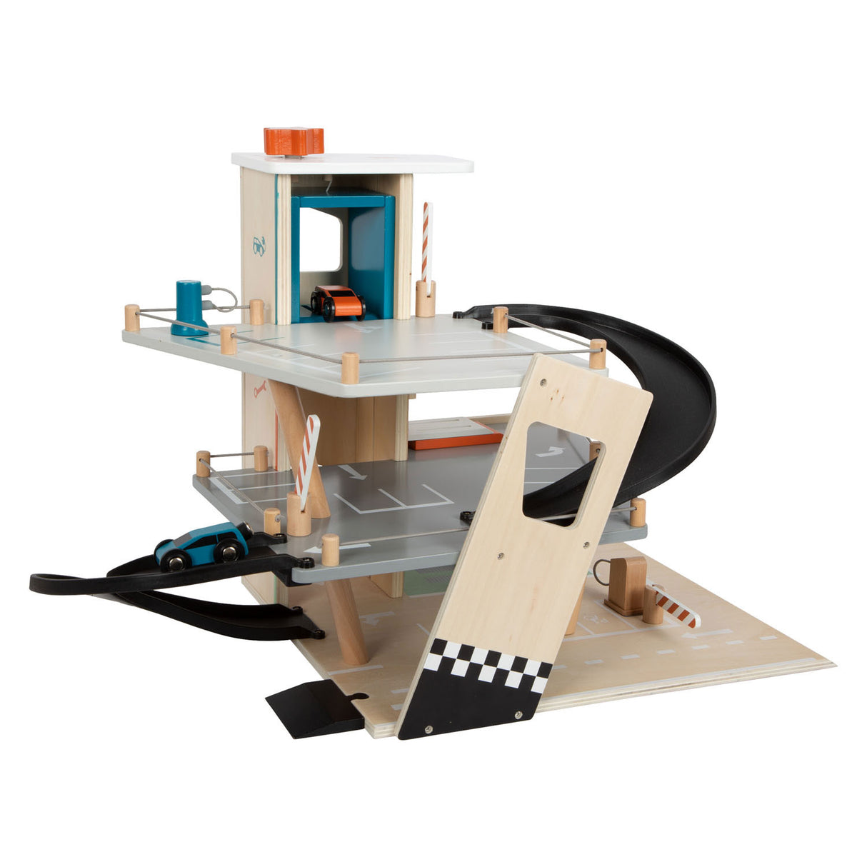 Kleine Fußhölzer Garage Rallye