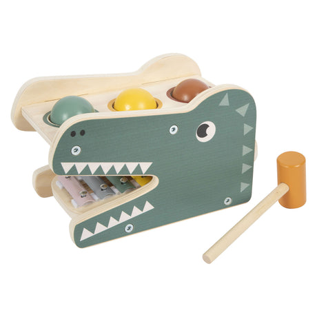 Small Foot - Holz-Xylophon und Hammerbank Safari, 5-tlg.