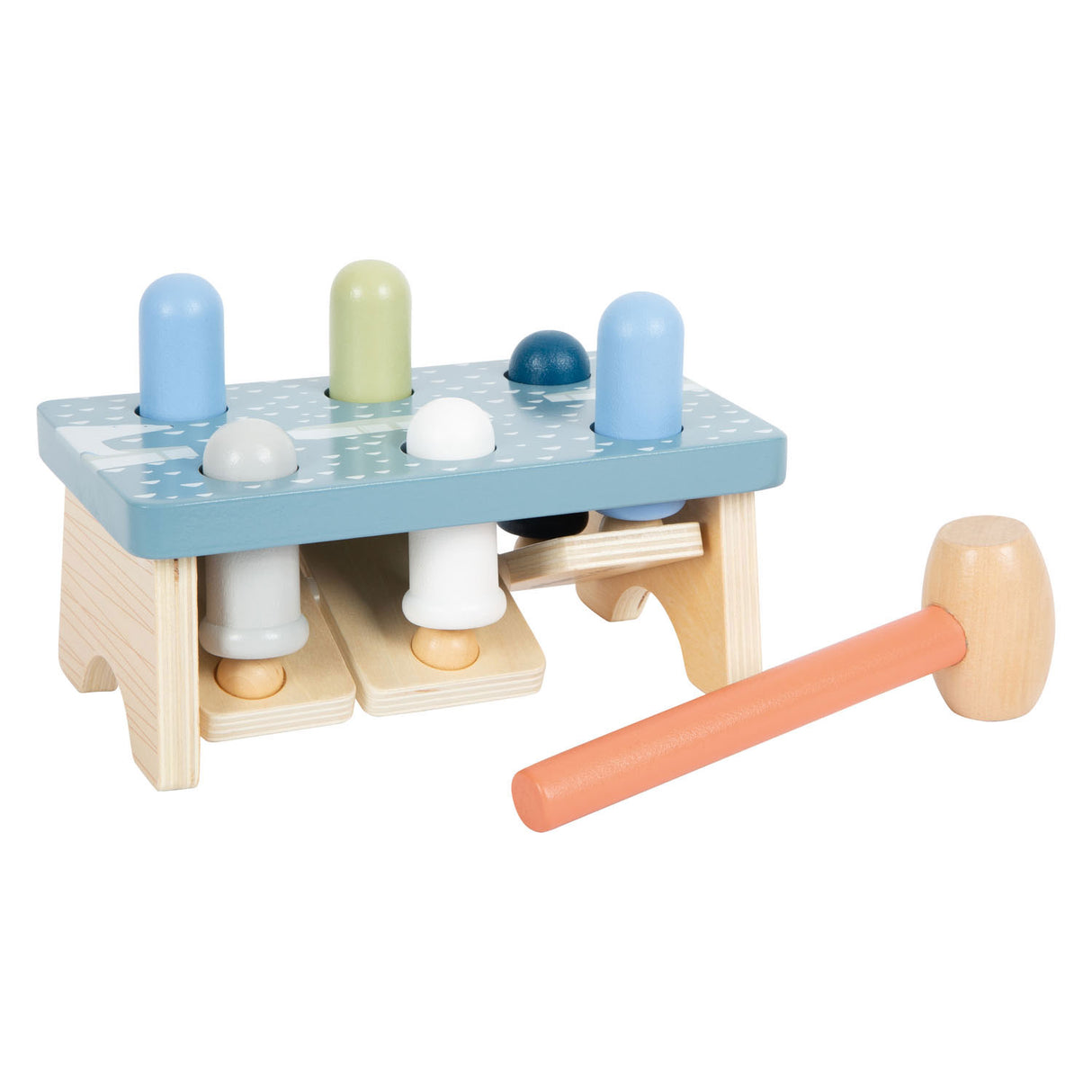 Small Foot - Holzhammerbank Arktis, 2 Stk.