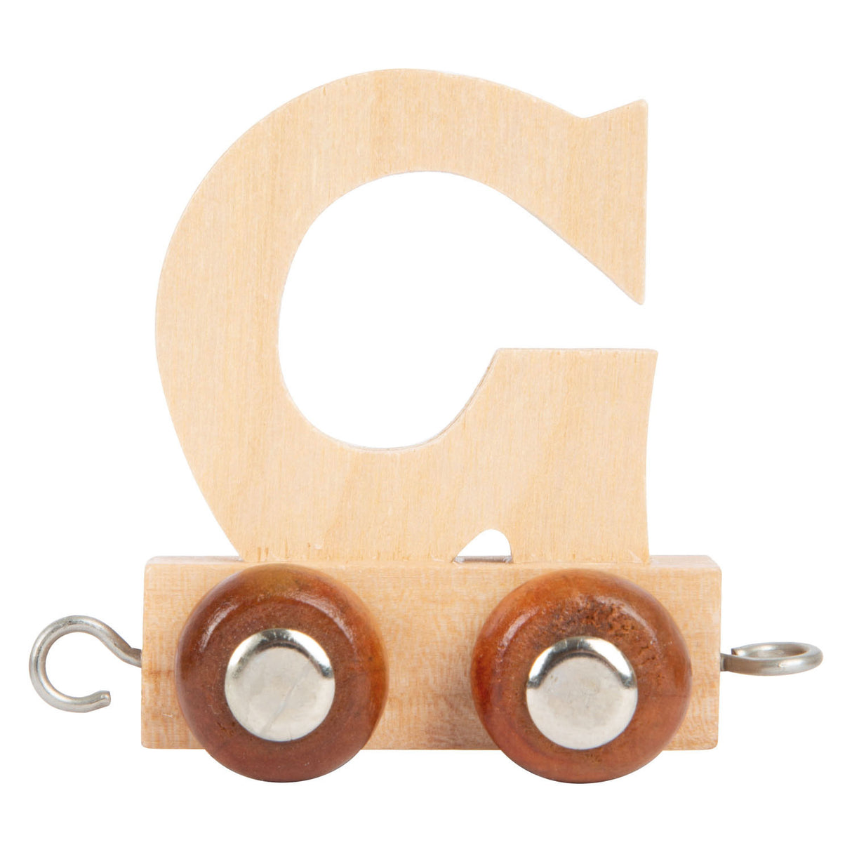Kleiner Fuß - Buchstabenzug aus Holz - g