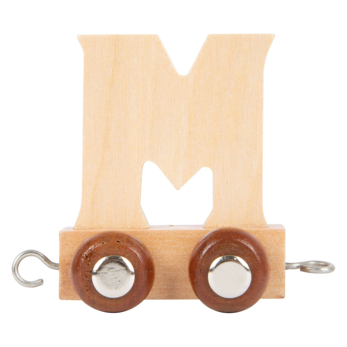 Kleiner Fuß - Buchstabenzug aus Holz - m
