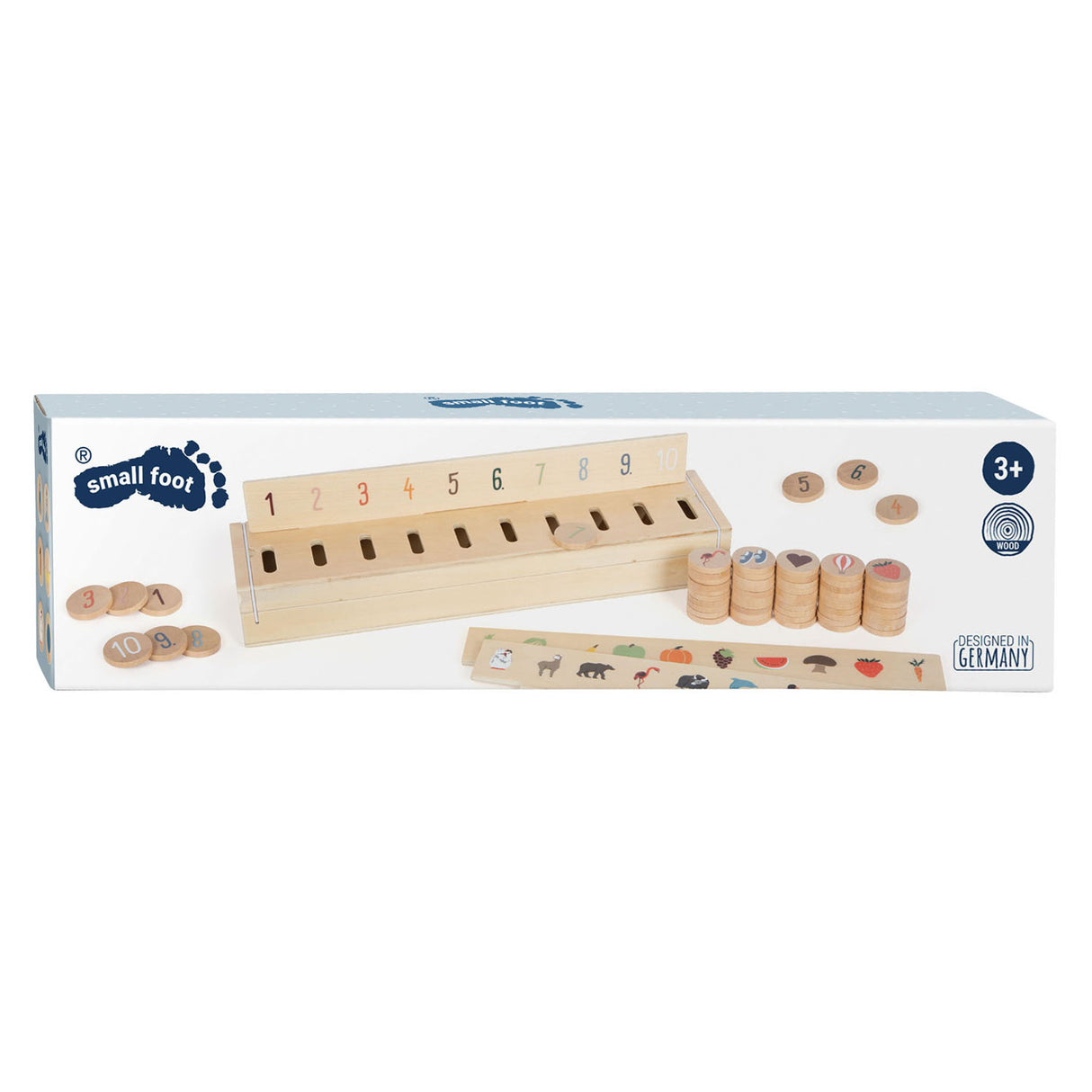 Kleiner Fuß - Holzsortierbox World Explorer