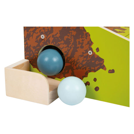 Small Foot Minigolf-Set aus Holz – Kinderspiel mit Maulwurf-Thema, Lernspielzeug.