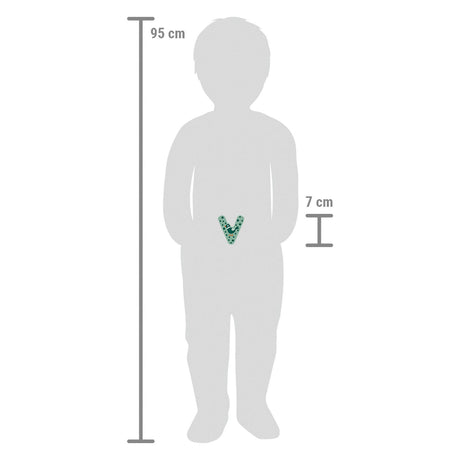 Kleiner Fuß - Holztier-Kinderbrief - v