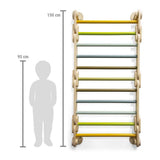 Small Foot - Holzklettergerüst 2in1 Dreieck und Abenteuerwandregal