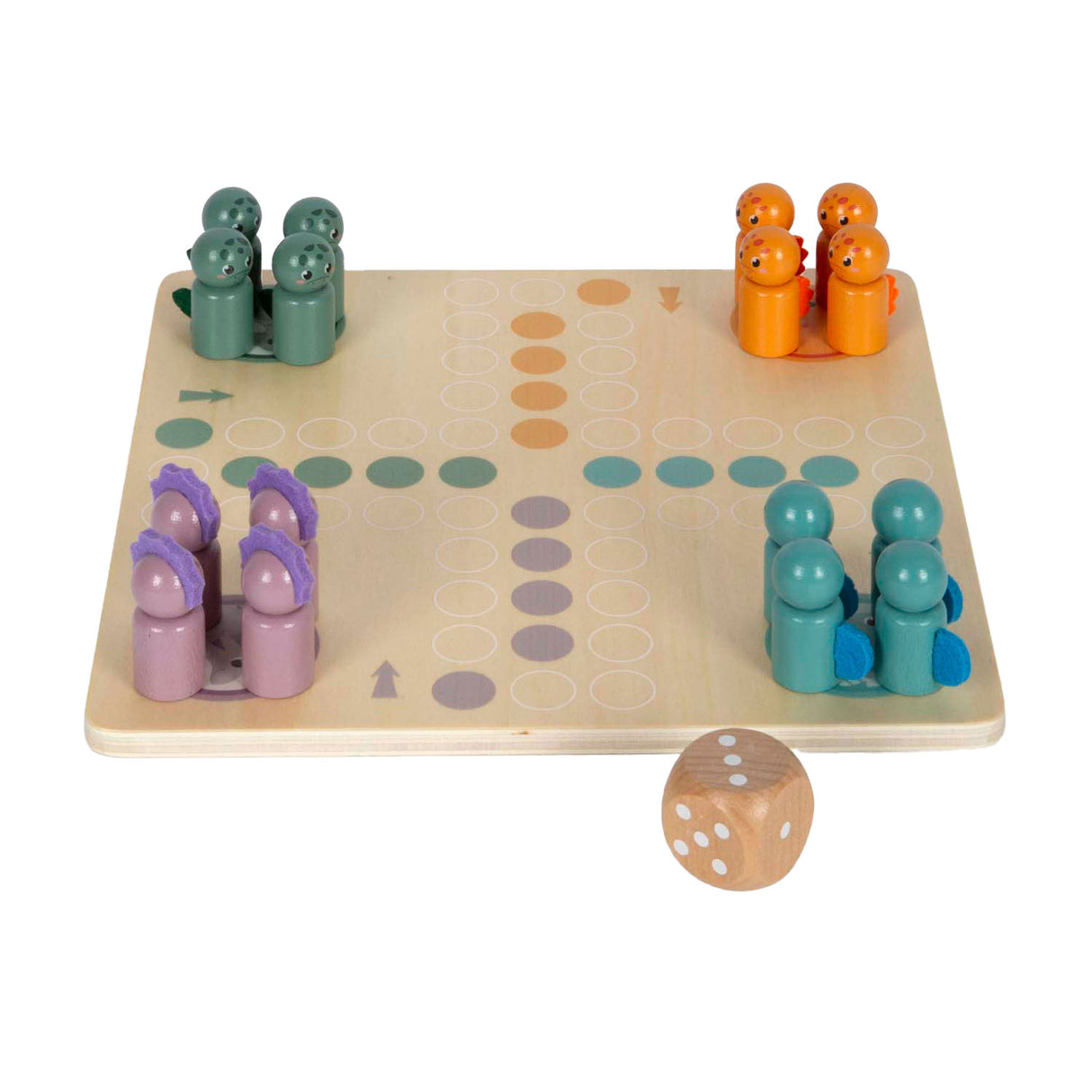Small Foot - Dino-Ludo-Spiel aus Holz