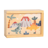 Small Foot - Memospiel Dino aus Holz in Aufbewahrungsbox