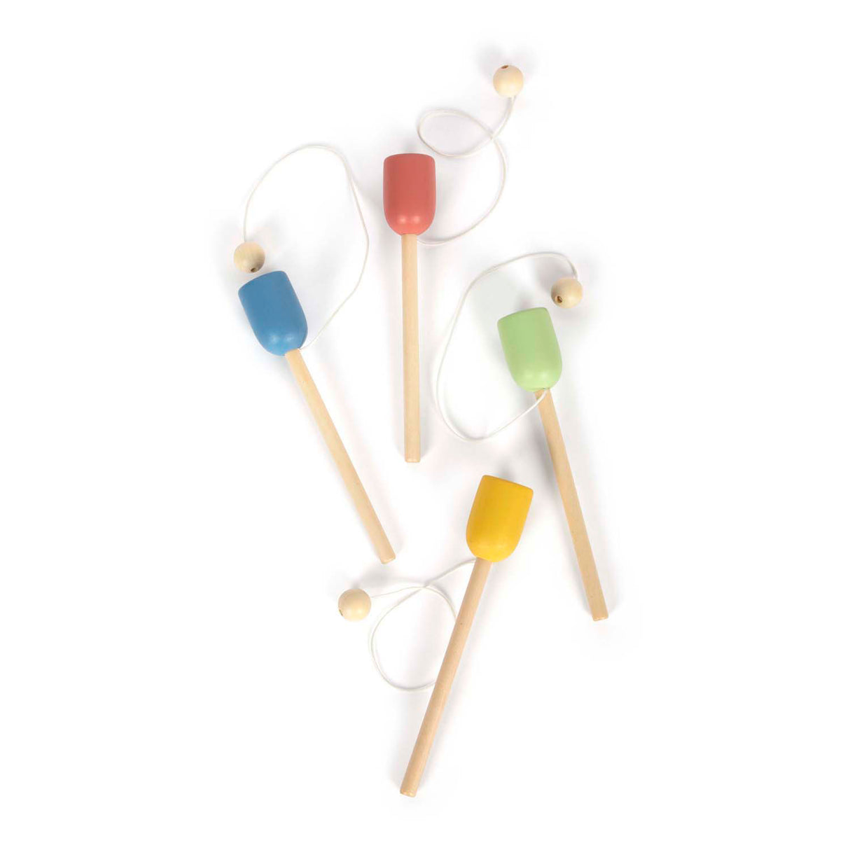 Small Foot - Catch-the-Ball-Set aus Holz, 4er-Set