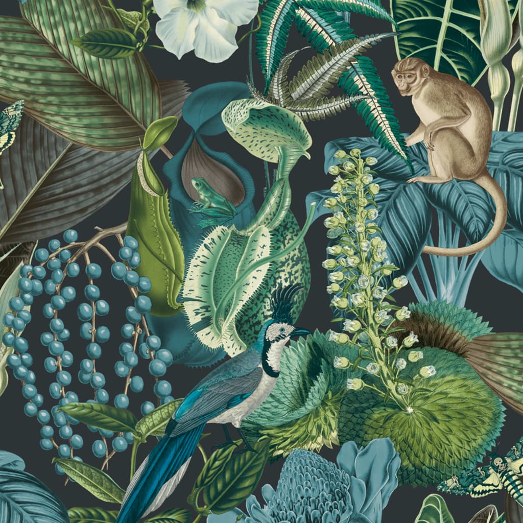 Niederländische Wandverkleidung Wallpaper Amazon Multi -Colored