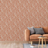 Niederländische Wandverkleidung Wallpaper Mae Oranje und Beige