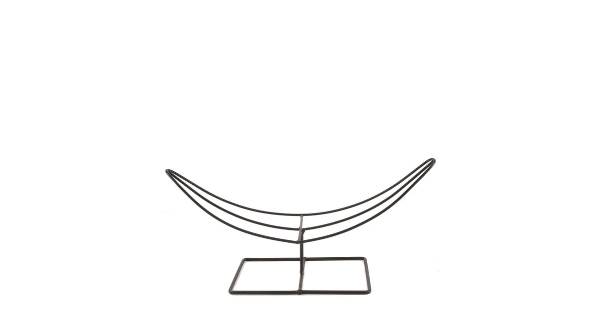Statue frame metal 38x13x18cm black