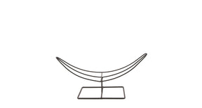 Statue frame metal 38x13x18cm black