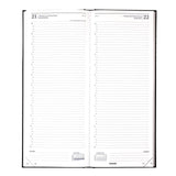 Brepols Kalender Saturn 1 Tag 2026 lang schwarz