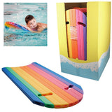 Bequemes Twin-Schwimmbrett + mit 2 Griffen 88x42x3cm