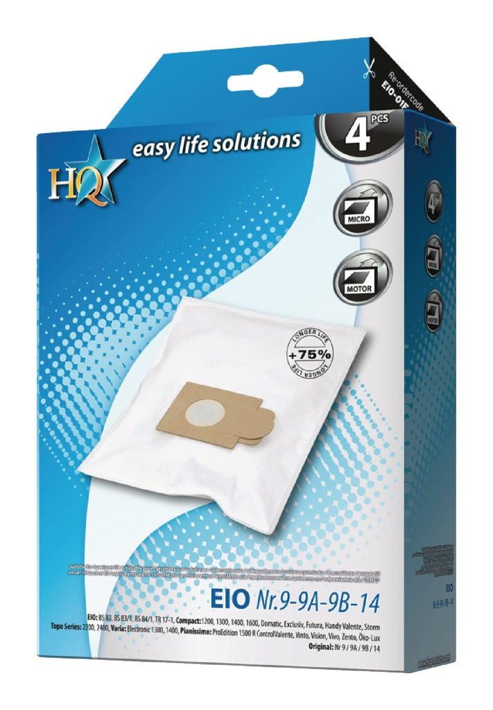 HQ HQ W7-50501 HQF Staubsaugerbeutel Eio Kalorik Futura Vision
