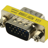 Valueline GCHD-MM15P Mini-VGA-Adapter aus Metall, HD15P-Stecker – HD15P-Stecker