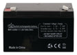 HQ - Bat-Lead-11 Blei-Säure-Batterie 6 V 10 Ah
