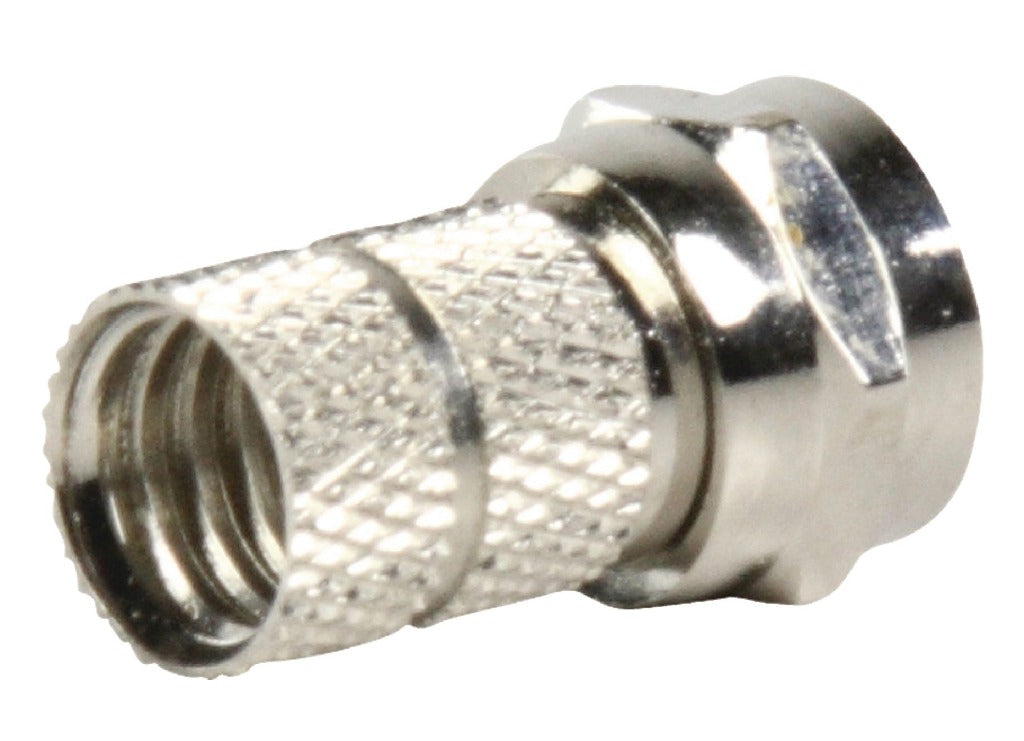 Valueline fc-001prof F-Stecker männlich Metall silber