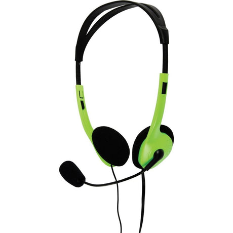 Basicxl bxl-headset1 Stereo-Headset grün schwarz