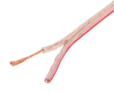 K ouml;nig König KN-LSP02R-50 Lautsprecherkabel auf Rolle 2x 0,75 mm² 50,0 m transparent