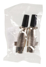 Valueline XLR-3FCL-Stecker XLR 3-polig weiblich Metall Silber