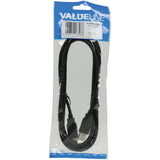 Valueline Valueline USB 2.0 Kabel 2 m schwarz