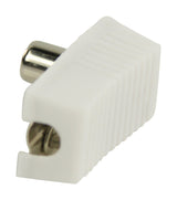 Valueline vlsp40900w abgewinkelte Koax-Stecker, Koax-Stecker, weiß