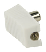 Valueline vlsp40900w abgewinkelte Koax-Stecker, Koax-Stecker, weiß