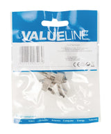 Valueline vlsp40922m ungelötete Koax-Stecker, Koax-Buchse aus Metall
