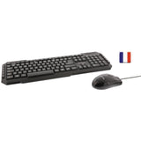Andere Marken Kouml;nig CSKMCU100 USB-Tastatur, optische Maus, Schwarz