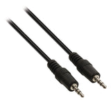 Valueline vlap22000b05 Klinken-Stereo-Audiokabel 3,5 mm Stecker – 3,5 mm Stecker 0,50 m schwarz