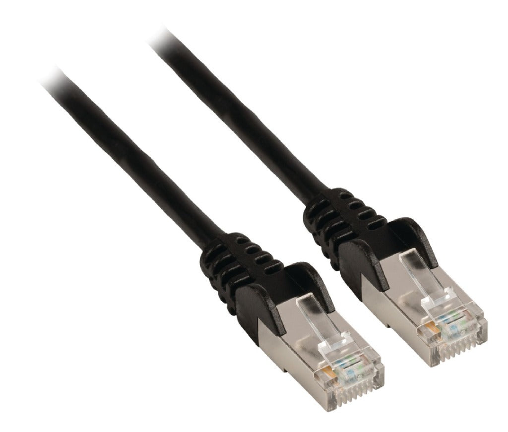 Valueline vlcb85210b10 Cat6 F UTP Netzwerkkabel RJ45 (8 8) männlich – RJ45 (8 8) männlich 1,00 m schwarz