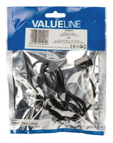 Valueline vlmp39890b10 30-poliges Autoladegerät 30-poliger Dock-Stecker – 12-V-Autoanschluss 1,00 m schwarz 2,1a