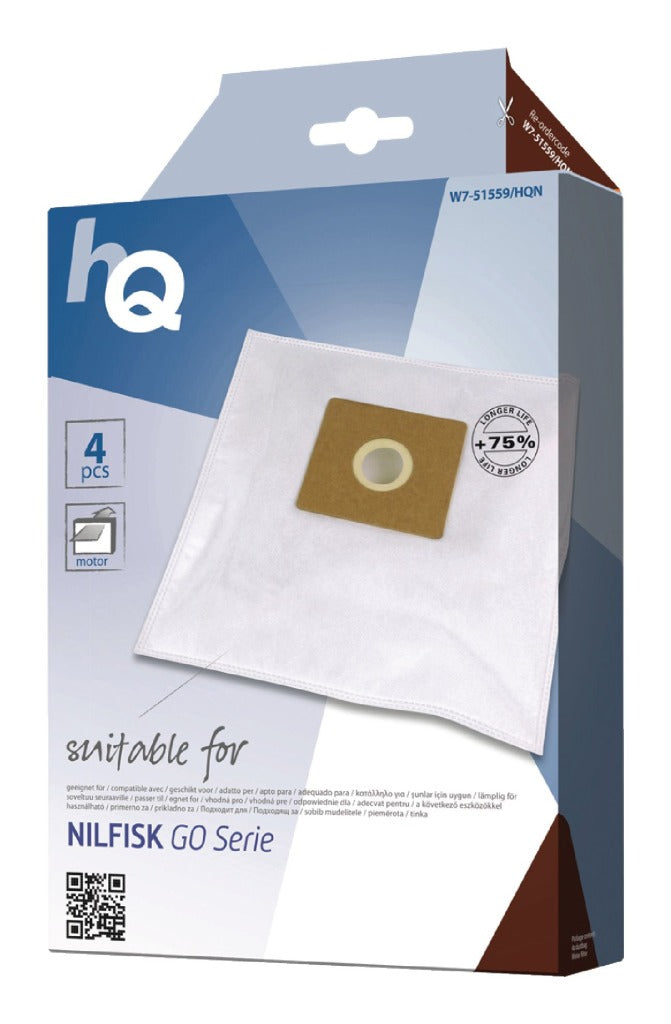 HQ W7-51559 N Staubsaugerbeutel Nilfisk Go-Serie