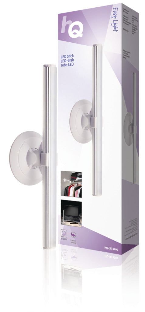 HQ HQ LLT4200 LED-Röhre mit Aufkleber, 4 Lichtmodi, mit Batterien