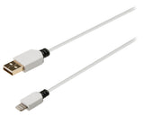 K ouml;nig knm39300w10 Synchronisierungs- und Ladekabel 8-poliger Lightning-Stecker – USB 2.0 A-Stecker 1,00 m weiß