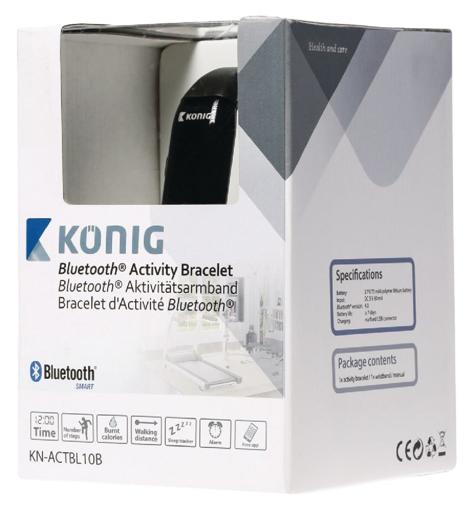 K ouml;nig König kn-actbl10b Bluetooth-Sportarmband